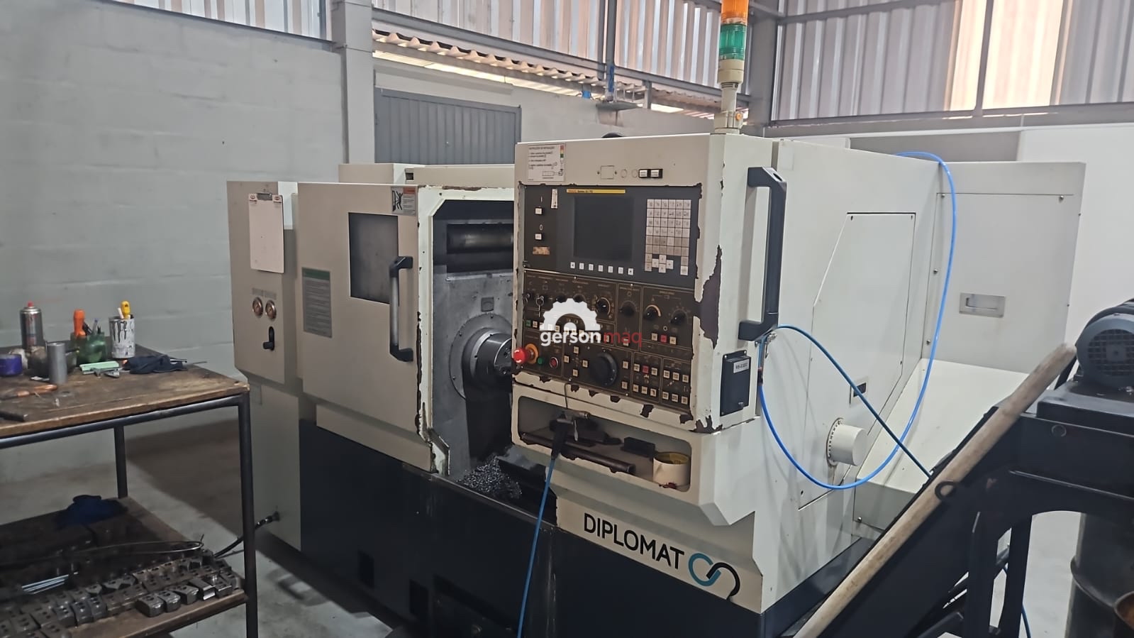 TORNO CNC DIPLOMAT VULCANIC 160 - ANO 2014